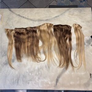 Brown and Blonde Hair Extensions